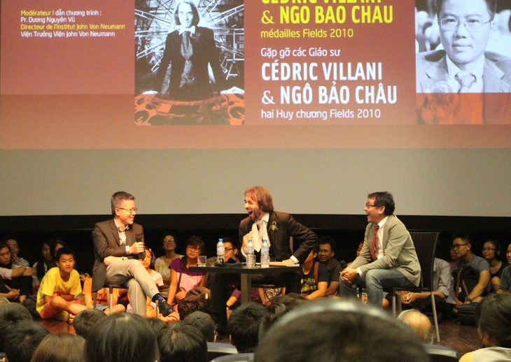 Ngo Bao Chau et Cédric Villani ou la passion des maths - ảnh 3